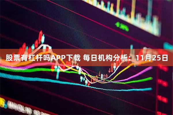 股票有杠杆吗APP下载 每日机构分析：11月25日